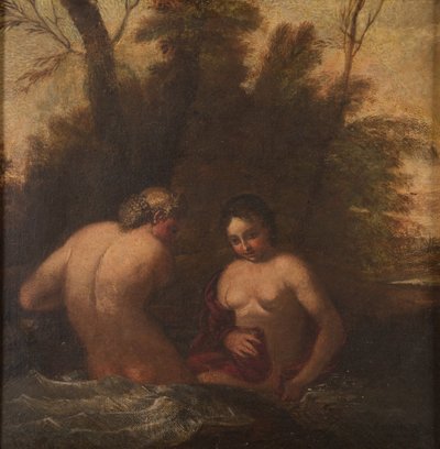 Zwei badende Nymphen de Francesco Albani