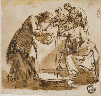 Nascimento da Virgem de Francesco Allegrini