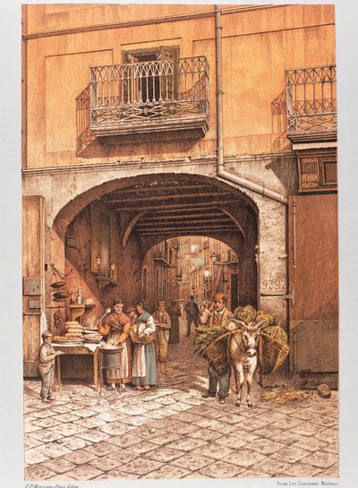 Itália, Um vislumbre de Nápoles de Francesco Aversano