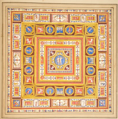Holkham II. 23, fólio do álbum Ashby II (wc no papel) de Francesco Bartoli
