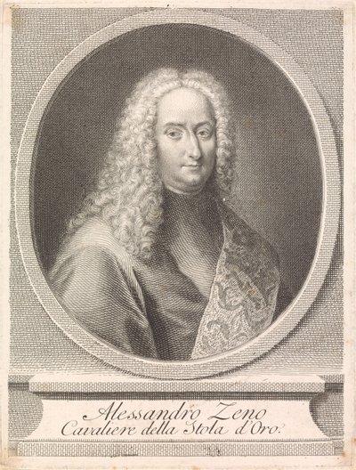 Alessandro Leno: cavaleiro da Estola de Ouro de Francesco Bartolozzi
