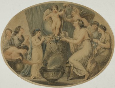 Assunto alegórico de Francesco Bartolozzi