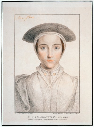 Ana de Cleves, 1539, 1796 de Francesco Bartolozzi