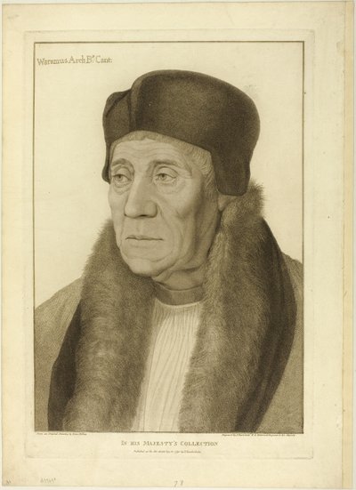 Arcebispo Warham de Francesco Bartolozzi