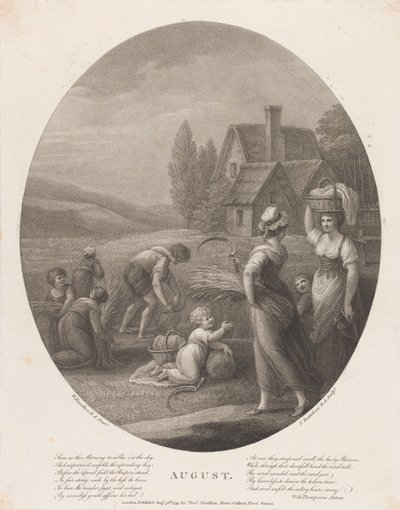 Agosto de Francesco Bartolozzi