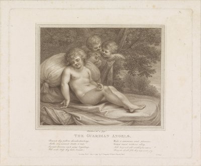 Beschermengelen Os anjos da guarda (título no objeto) de Francesco Bartolozzi