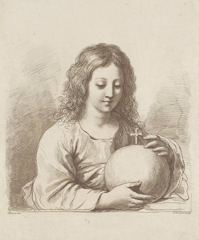 Cristo com globo de Francesco Bartolozzi