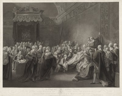 Dood van de Graaf van Chatham
A Morte do Conde de Chatham (título sobre o objecto) de Francesco Bartolozzi
