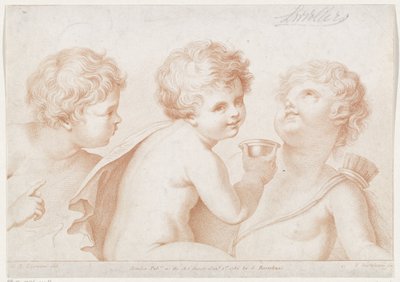 Três putti
Ciprianis rudimentos do desenho (título da série)
Ciprianis rudimentos do desenho (título da série) de Francesco Bartolozzi