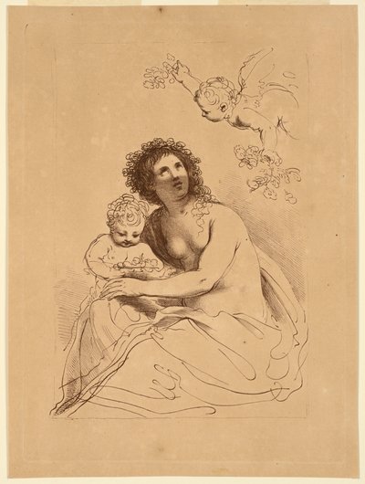 Flora com meninos de Francesco Bartolozzi