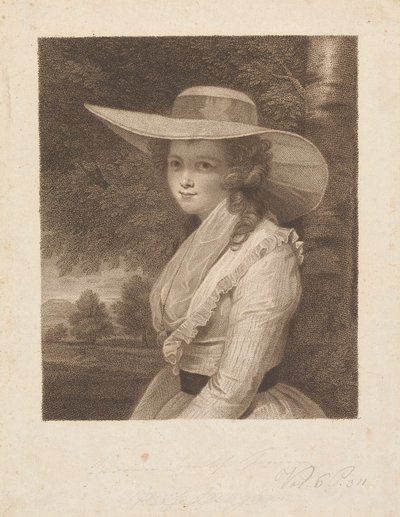 Lavinia Spencer (née Bingham), Condessa Spencer de Francesco Bartolozzi