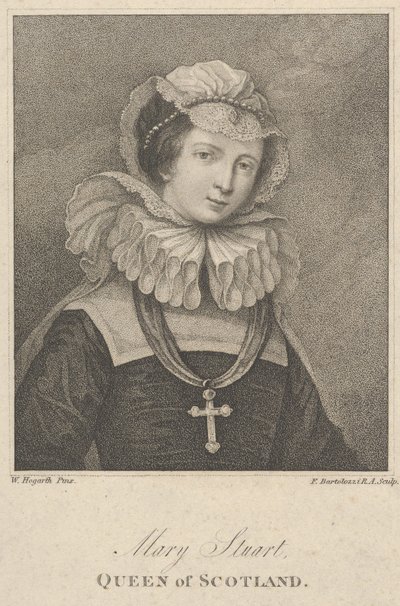 Mary, Rainha da Escócia, 12 de janeiro de 1803., 12 de janeiro de 1803. de Francesco Bartolozzi