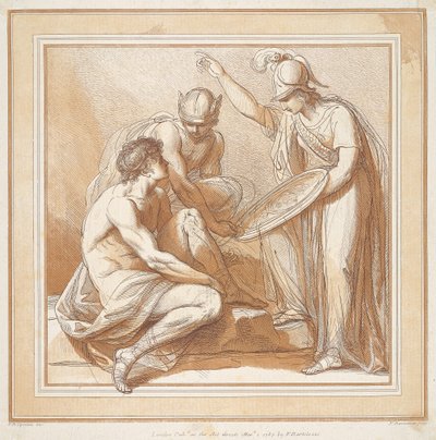 Mercúrio, Minerva e Páris de Francesco Bartolozzi