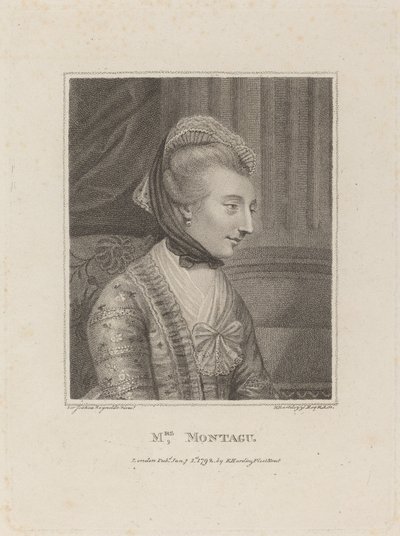 Sra. Montague, 1792. de Francesco Bartolozzi