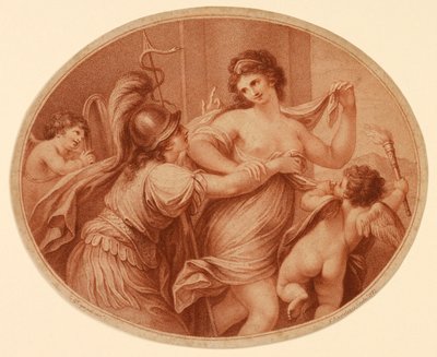 Prudência e Beleza de Francesco Bartolozzi