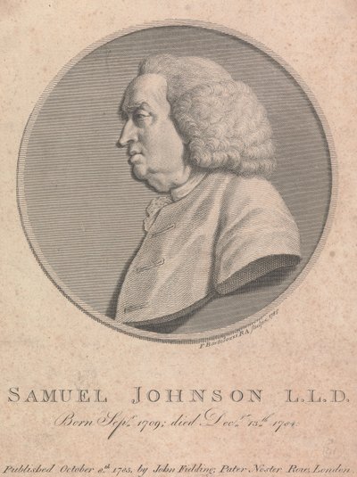 Samuel Johnson de Francesco Bartolozzi