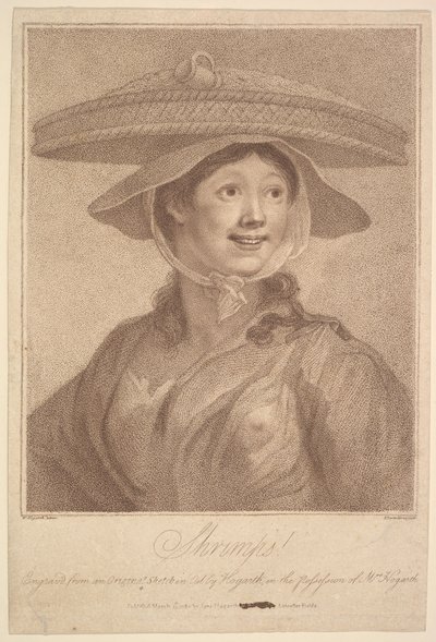 Camarões !, [25 de março de 1782], reeditada em 1790. de Francesco Bartolozzi