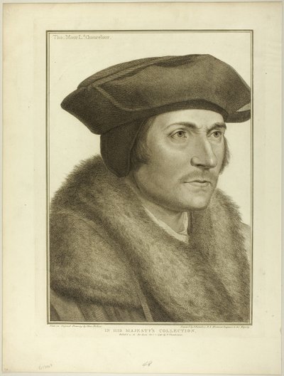 Sir Thomas More, Lorde Chanceler de Francesco Bartolozzi