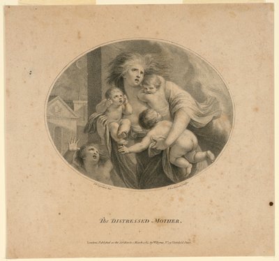 A mãe angustiada de Francesco Bartolozzi