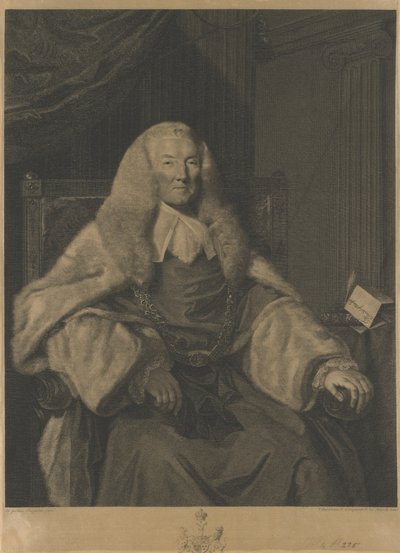 O Conde de Mansfield de Francesco Bartolozzi