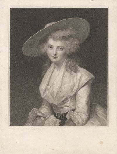 A Hon. Miss Bingham de Francesco Bartolozzi