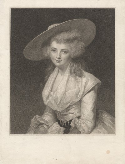 A Hon. Miss Bingham de Francesco Bartolozzi