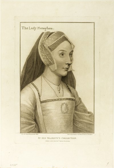 A Senhora Henegham de Francesco Bartolozzi