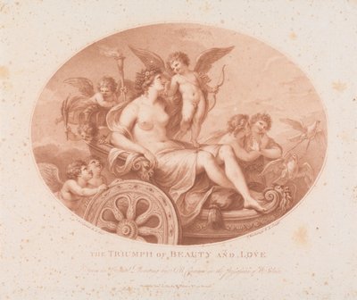 Der Triumph von Schönheit und Liebe de Francesco Bartolozzi