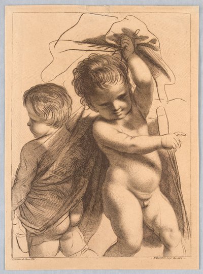 Dois rapazes de Francesco Bartolozzi
