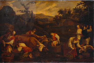 outono de Francesco Bassano the Younger