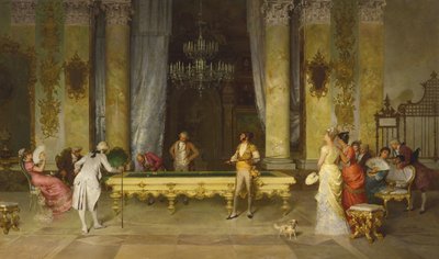 Jogo de Bilhar de Francesco Beda