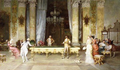 The Billiard Game de Francesco Beda