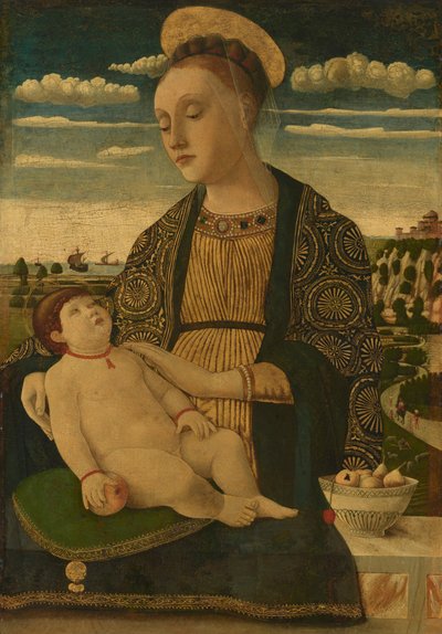 Madonna e criança de Francesco Benaglio