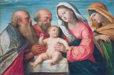 A Circuncisão de Jesus (óleo sobre tela) de Francesco Bissolo