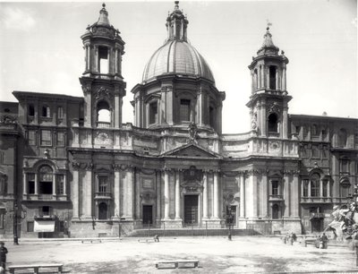 Igreja de Sant Agnese, 1653-57 de Francesco Borromini