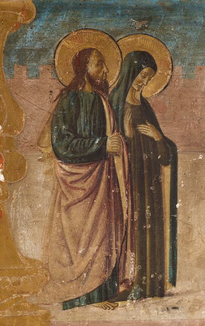 Santos Ana e Joaquim. de Francesco Botticini