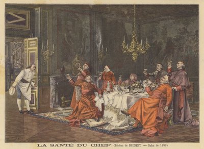 La sante du Chef (Para a Saúde do Chef) de Francesco Brunery