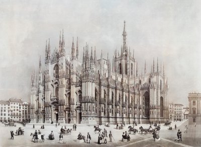 Duomo, ou catedral, Milão, Itália de Francesco Citterio