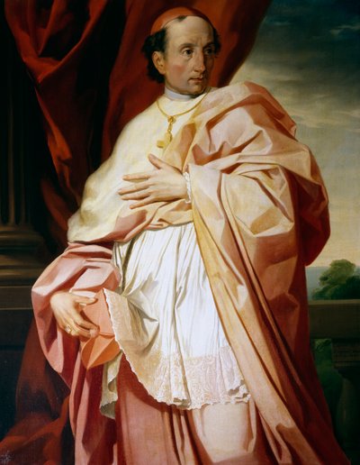 Retrato de Cesare Nembrini Pironi Gonzaga (Ancona) de Francesco Coghetti