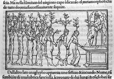 Gravura em "Hypnerotomachia Polyphili" (o sonho de Poliphila) pelo monge dominicano Francesco Colonna, Veneza de Francesco Colonna
