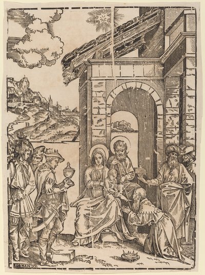 A adoração dos magos de Francesco Denanto