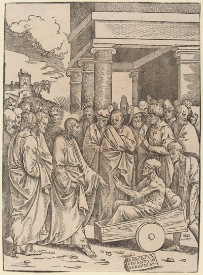 A Ressurreição de Lázaro de Francesco Denanto