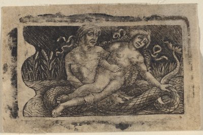 Tritão e Ninfa de Francesco Francia or Peregrino da Cesena
