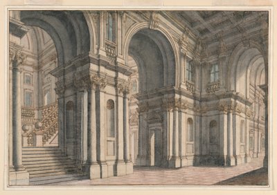 Cenário: Interior do Palácio de Francesco Galli Bibiena