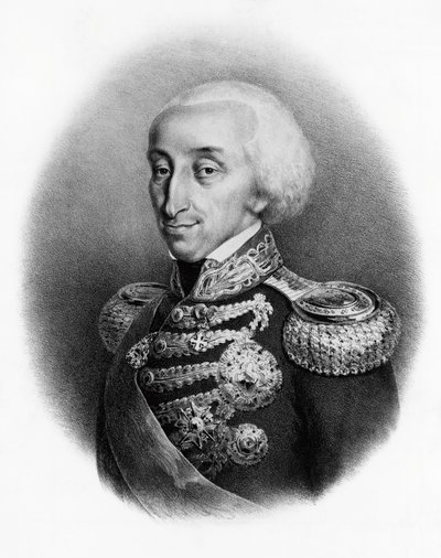 Retrato de Vittorio Emanuele I de Savoy (1759-1824), Rei da Sardenha de Francesco Gonin