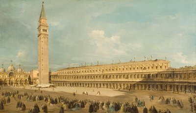 Piazza San Marco em Veneza de Francesco Guardi
