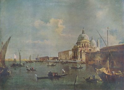 Santa Maria Della Salute, 1780, 1925. de Francesco Guardi