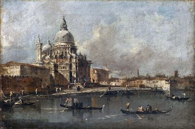 Santa Maria della Salute, Veneza, c. 1780 de Francesco Guardi