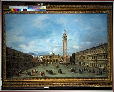 Praça de São Marcos, Veneza de Francesco Guardi