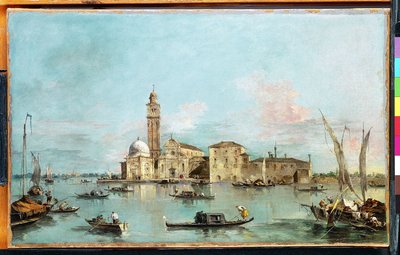 A ilha de San Michele, Veneza de Francesco Guardi